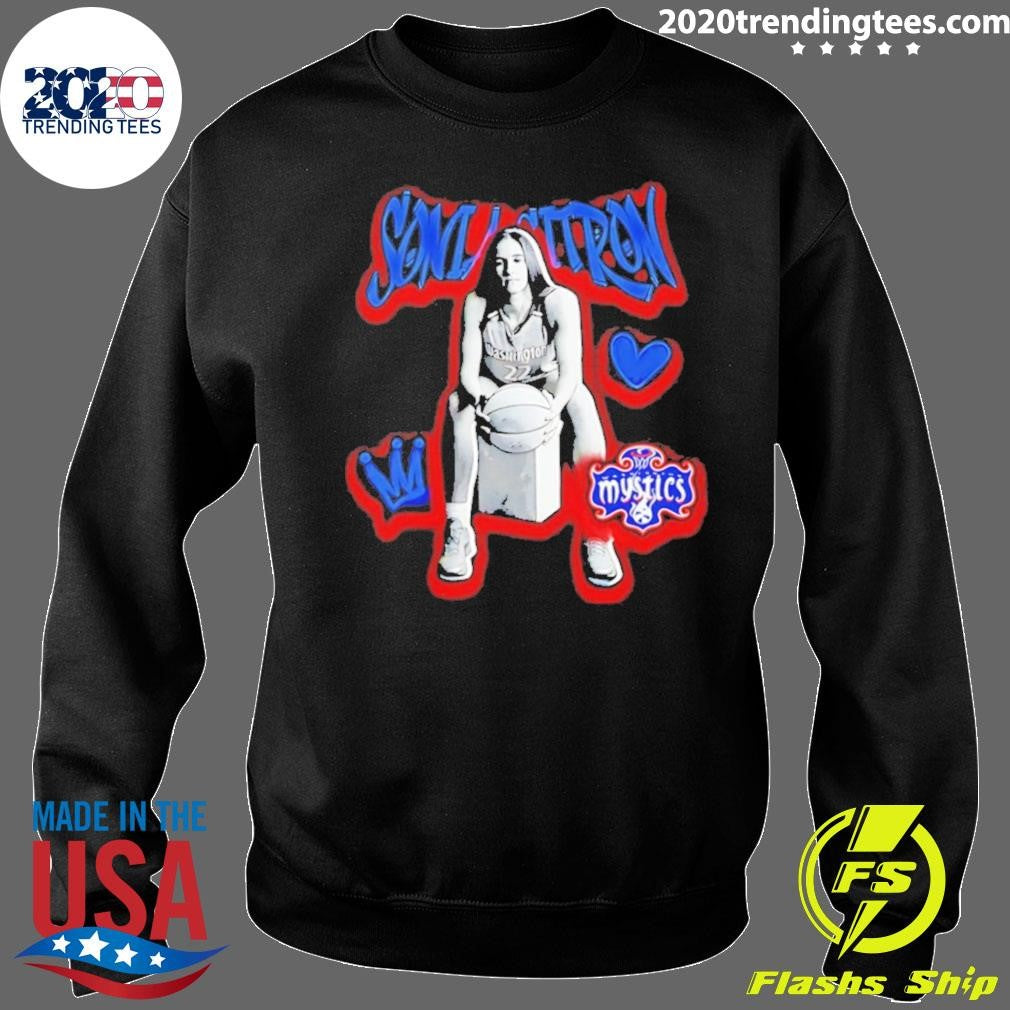 Sonia Citron Washington Mystics Wnba Grunge Shirt