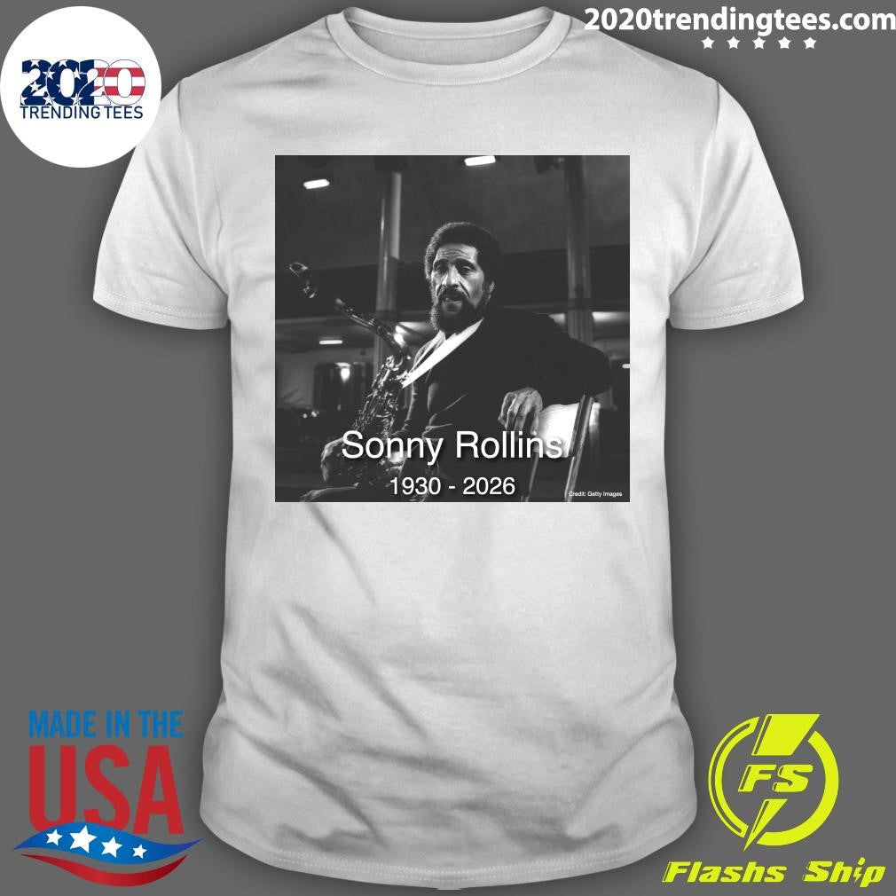 Sonny Rollins Jazz’s Saxophone Colossus Has Died At The Age Of 95 Shirt