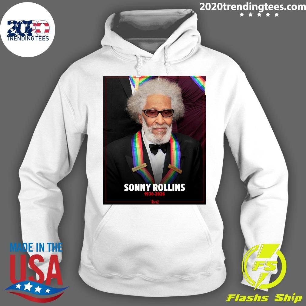Sonny Rollins, The Legendary Jazz Saxophonist Honored Twice By Former President Barack Obama, Has Died At 95 In New York Shirt