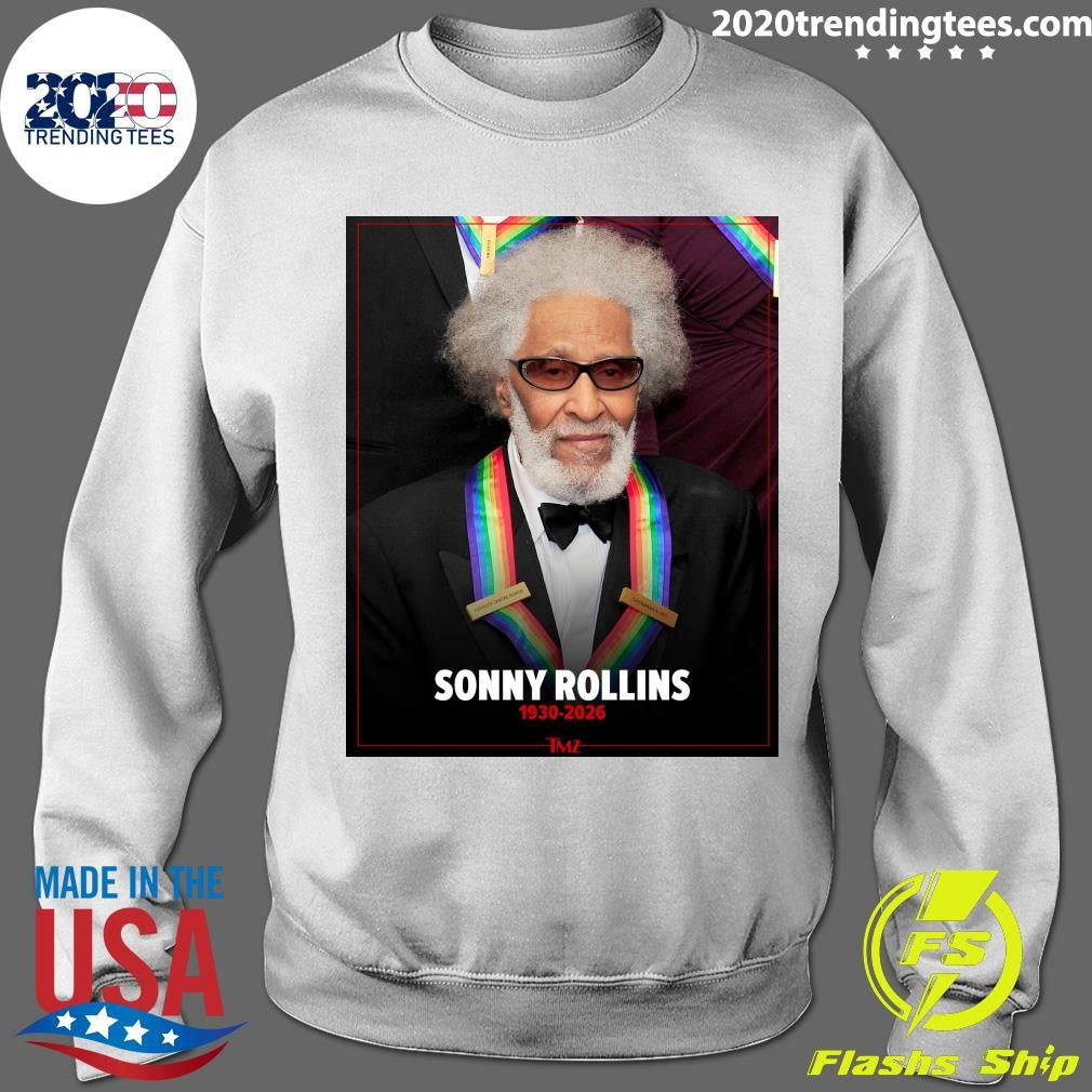 Sonny Rollins, The Legendary Jazz Saxophonist Honored Twice By Former President Barack Obama, Has Died At 95 In New York Shirt