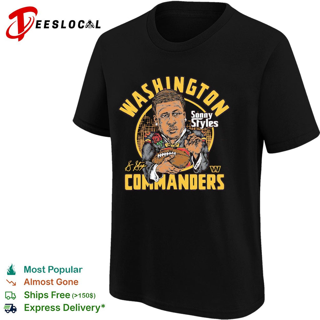 Sonny Styles Washington Commanders parody football shirt