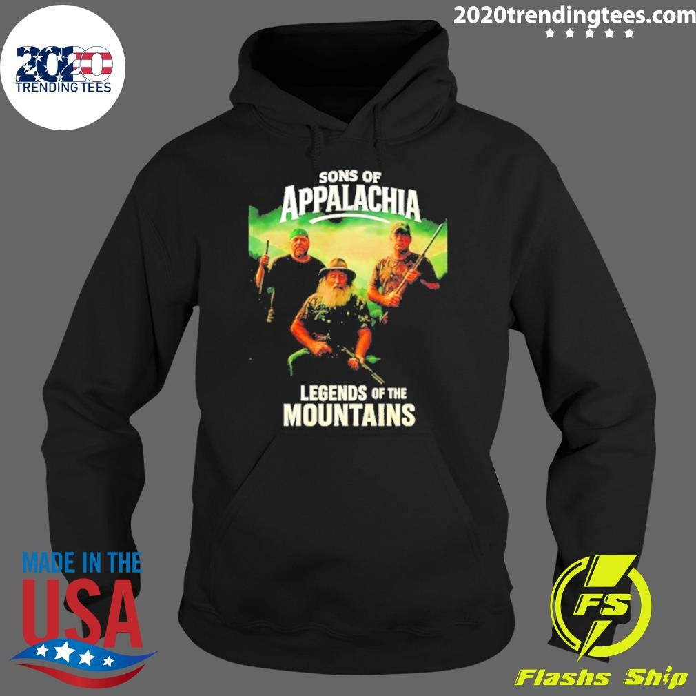 Sons Of Appalachia Legends Of The Mountains Shirt