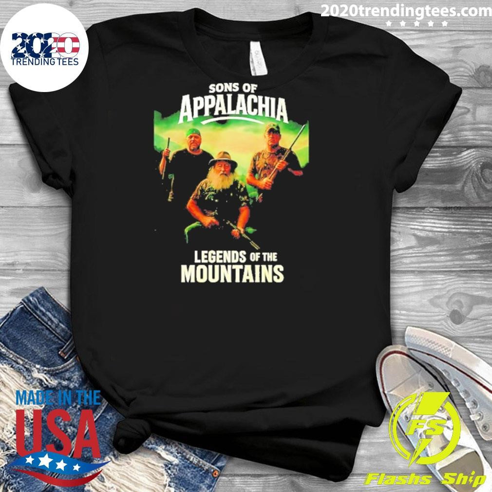 Sons Of Appalachia Legends Of The Mountains Shirt