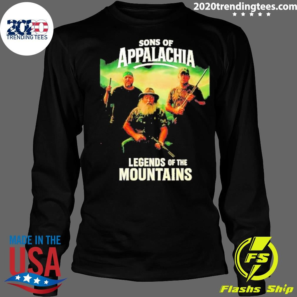 Sons Of Appalachia Legends Of The Mountains Shirt