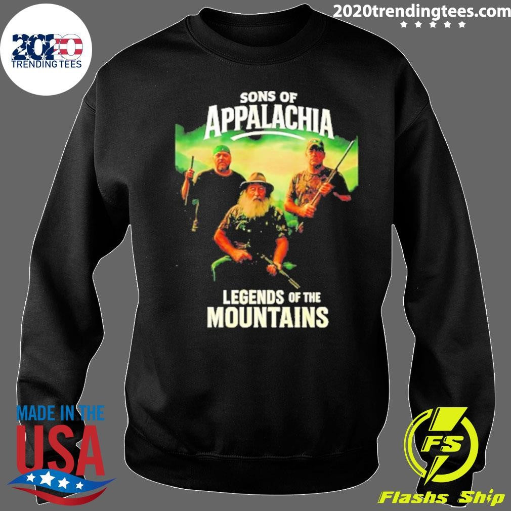Sons Of Appalachia Legends Of The Mountains Shirt