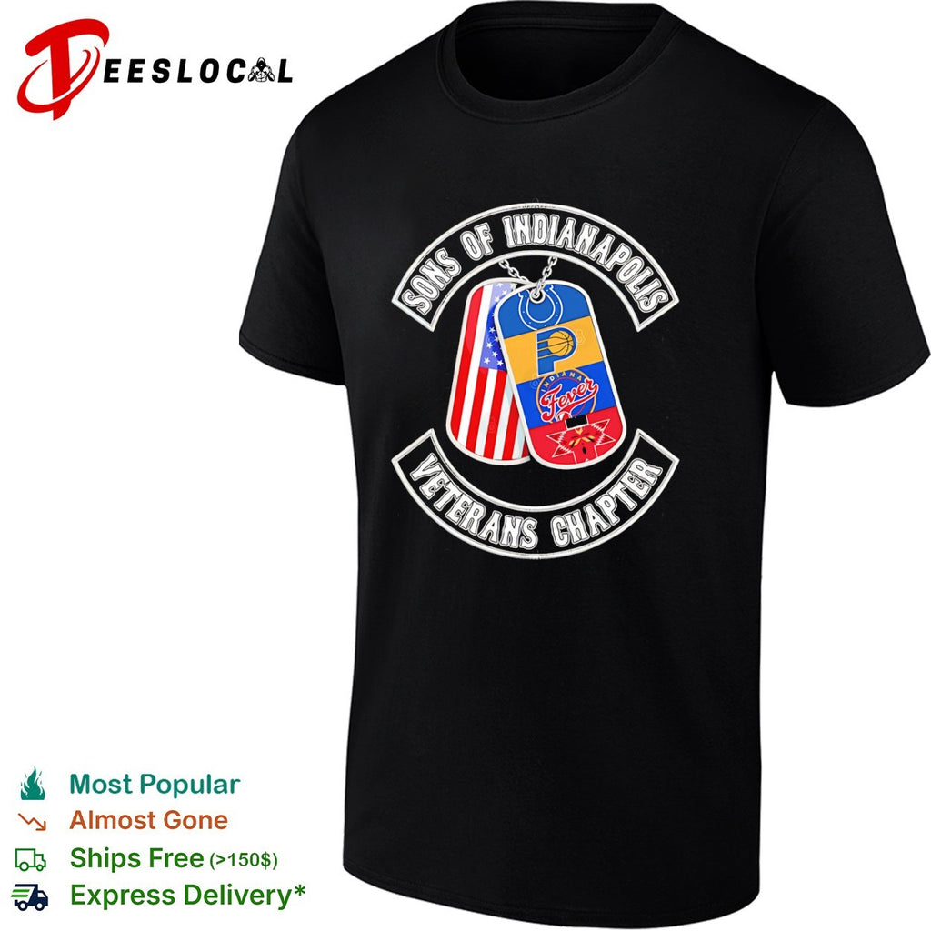 Sons of Indianapolis Veterans Chapter Colts Pacers Fever shirt