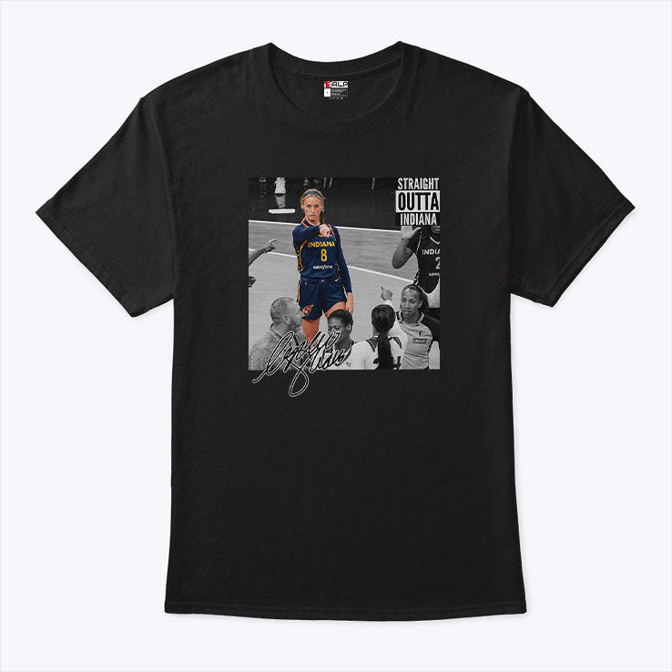 Sophie Cunningham Straight Outta Indiana Basketball T Shirt