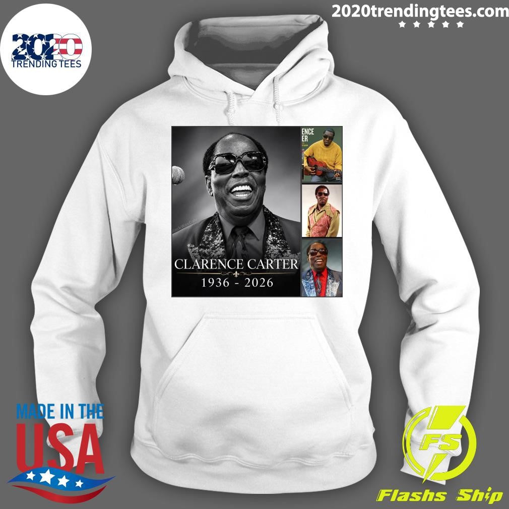 Soul Legend Clarence Carter Dead At 90, 1936 -2026 Shirt