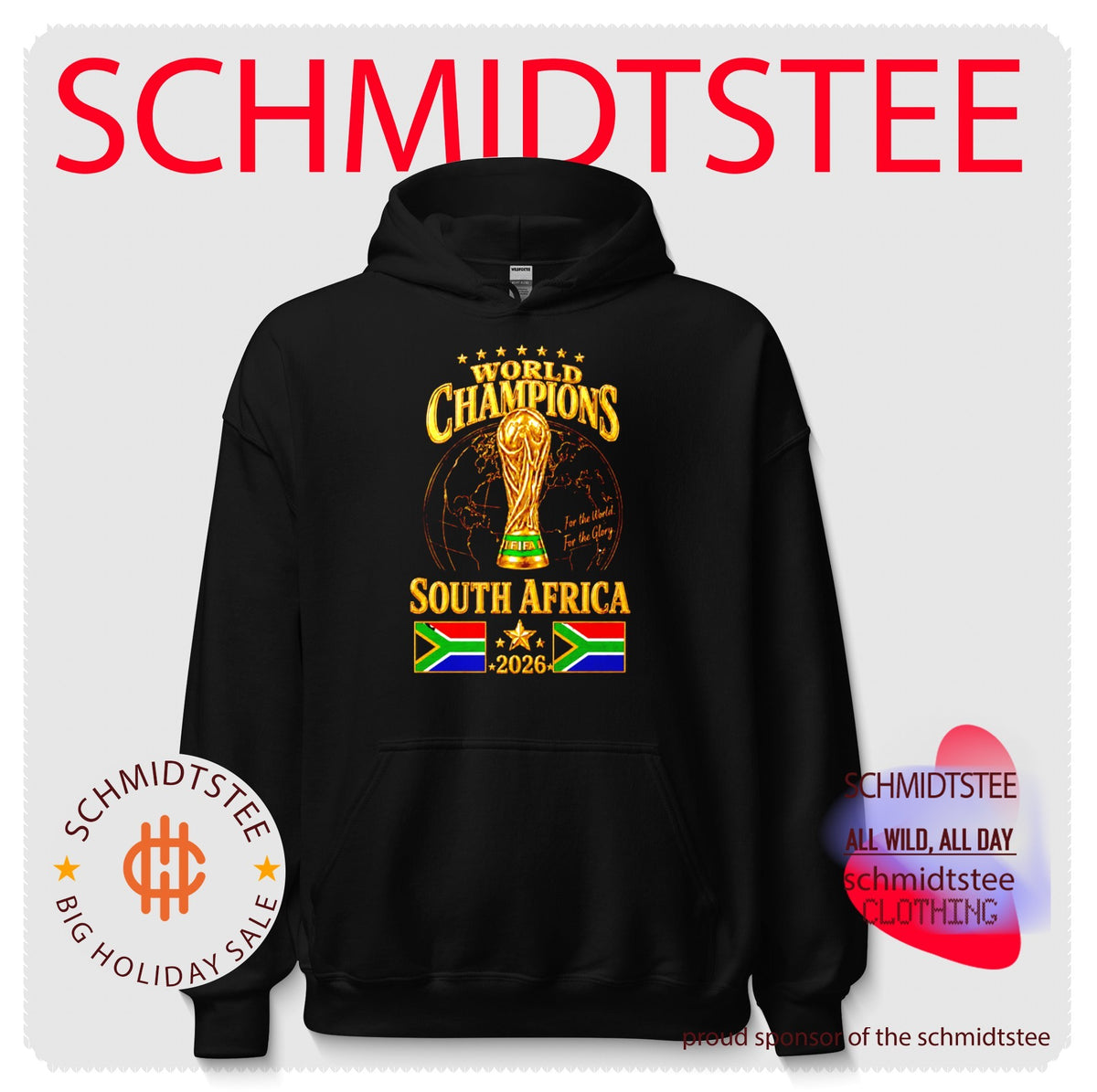 South Africa 2026 World Champions For The World For The Glory shirt