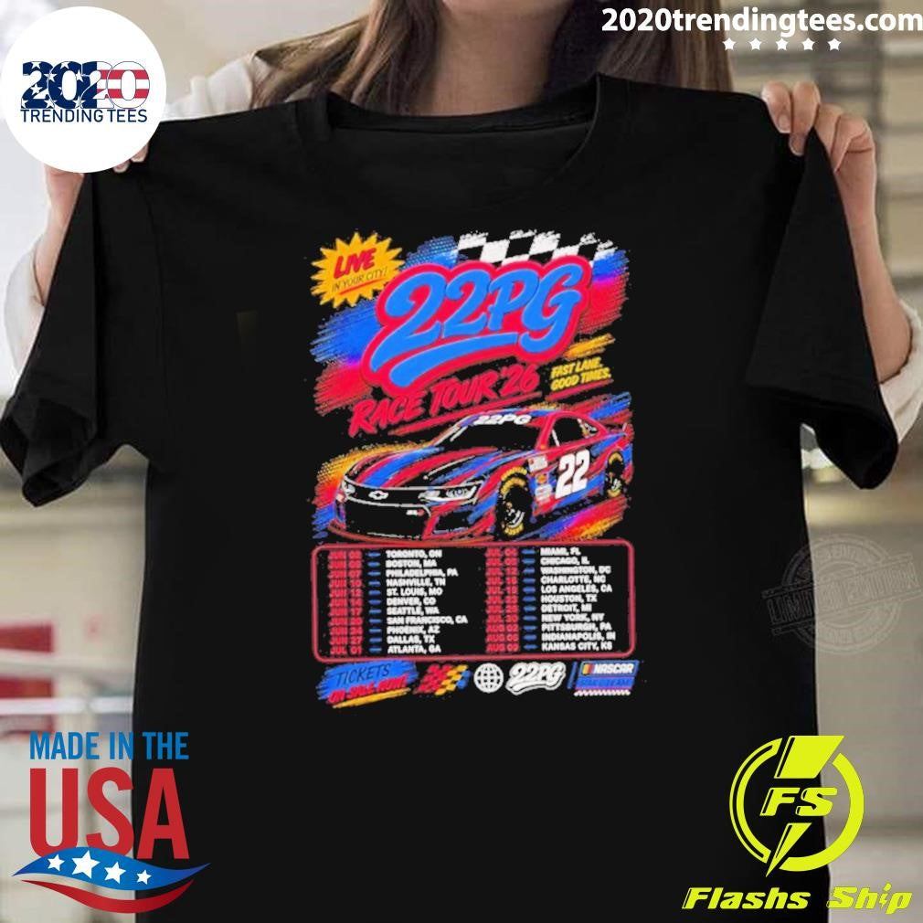 South Beach Du Lane Race Tour 2026 Fast Lane Good Times Shirt