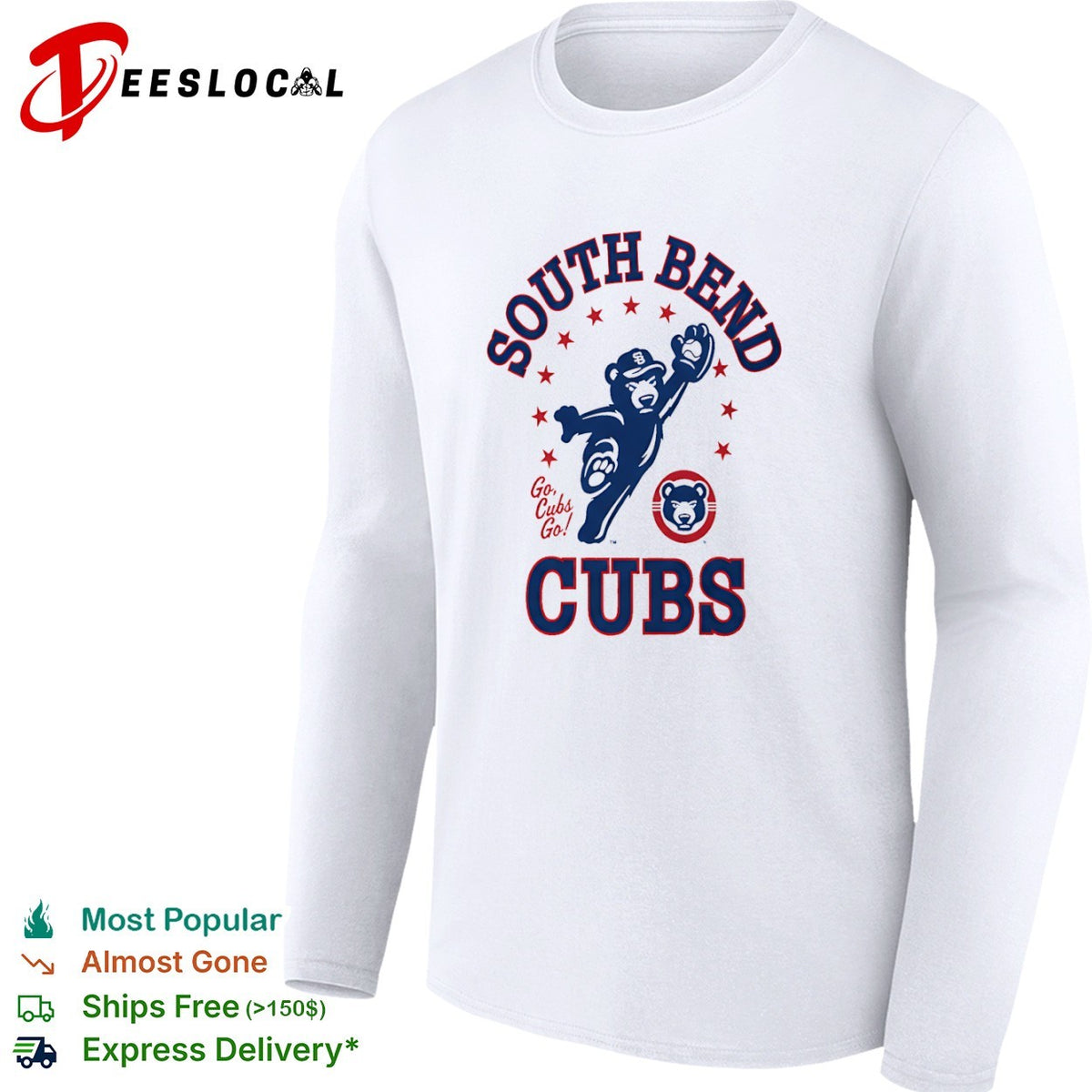 South Bend Cubs Go Chicago Cubs Shirt