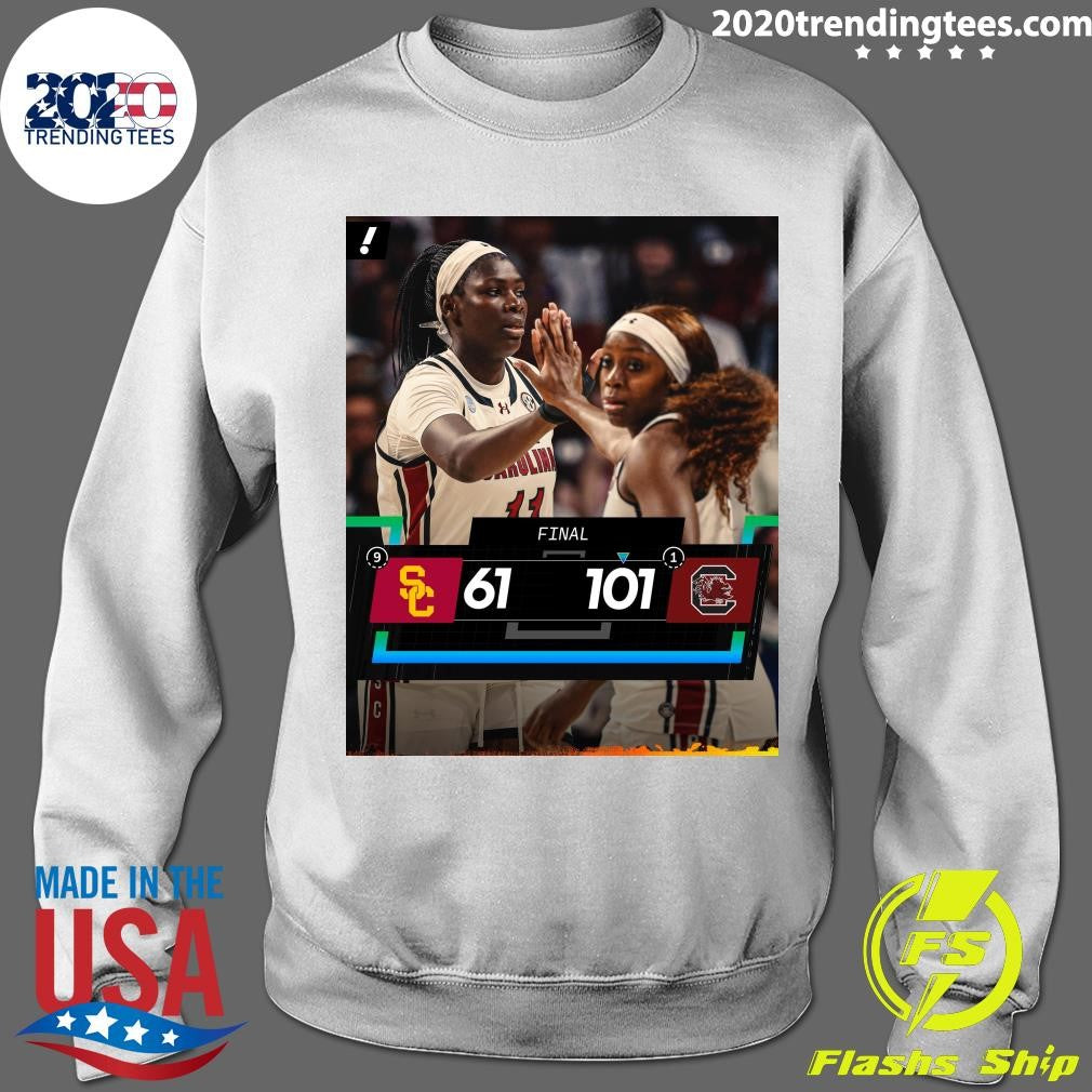 South Carolina Beats Usc By 42 Pts To Advance To The Sweet 16 Shirt