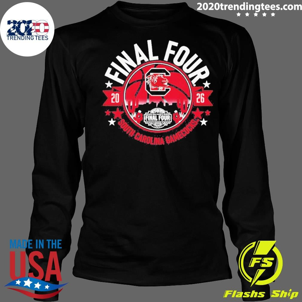 South Carolina Gamecocks Basketball 2026 Ncaa Final Four Logo Shirt