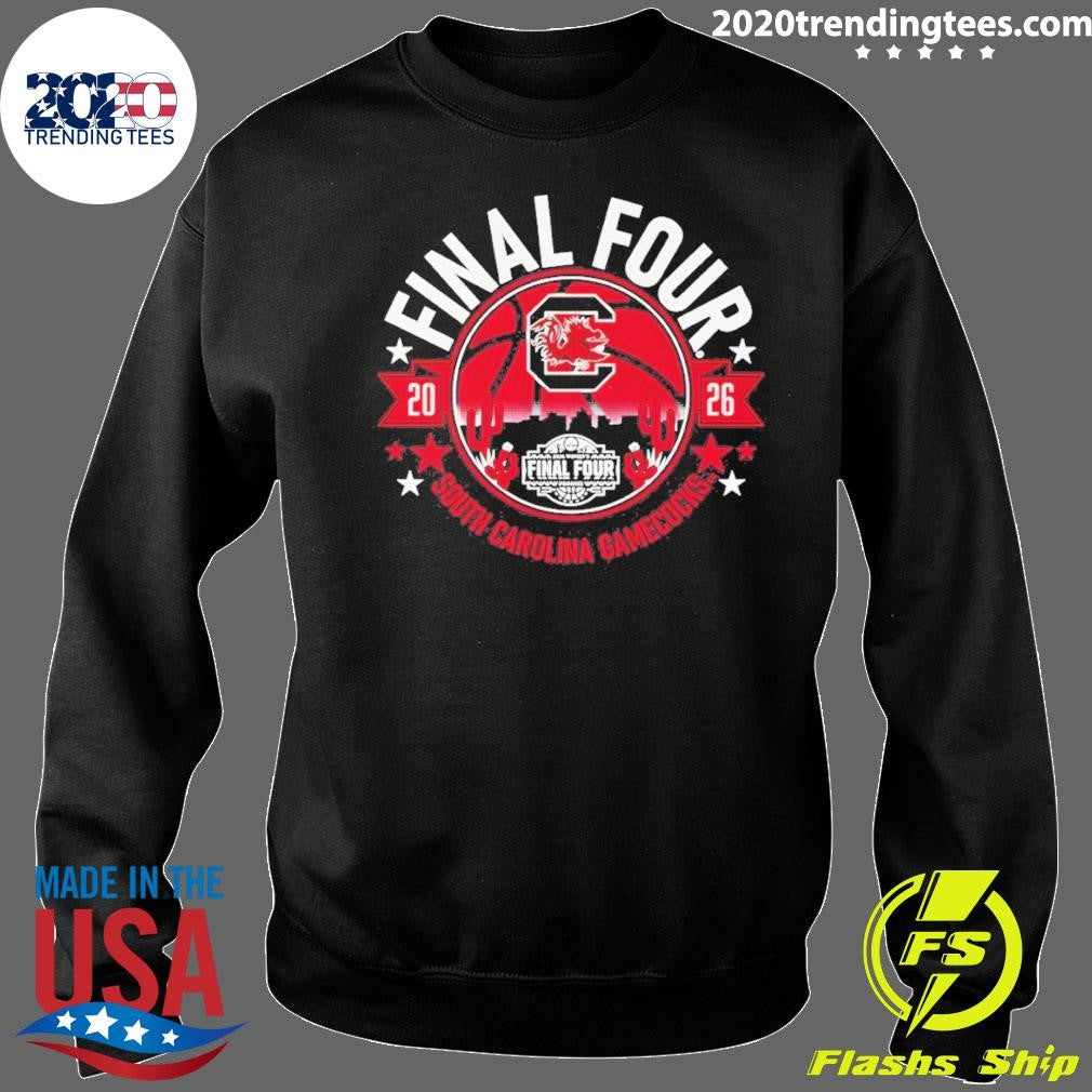 South Carolina Gamecocks Basketball 2026 Ncaa Final Four Logo Shirt