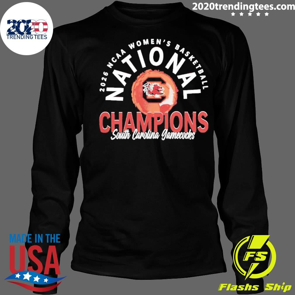 South Carolina Gamecocks National Champions Women’s Basketball 2026 Shirt