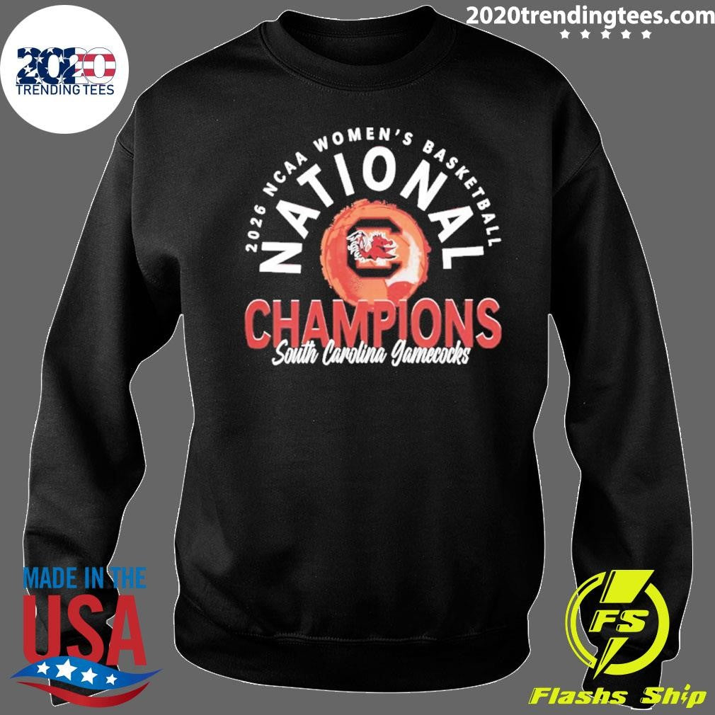 South Carolina Gamecocks National Champions Women’s Basketball 2026 Shirt