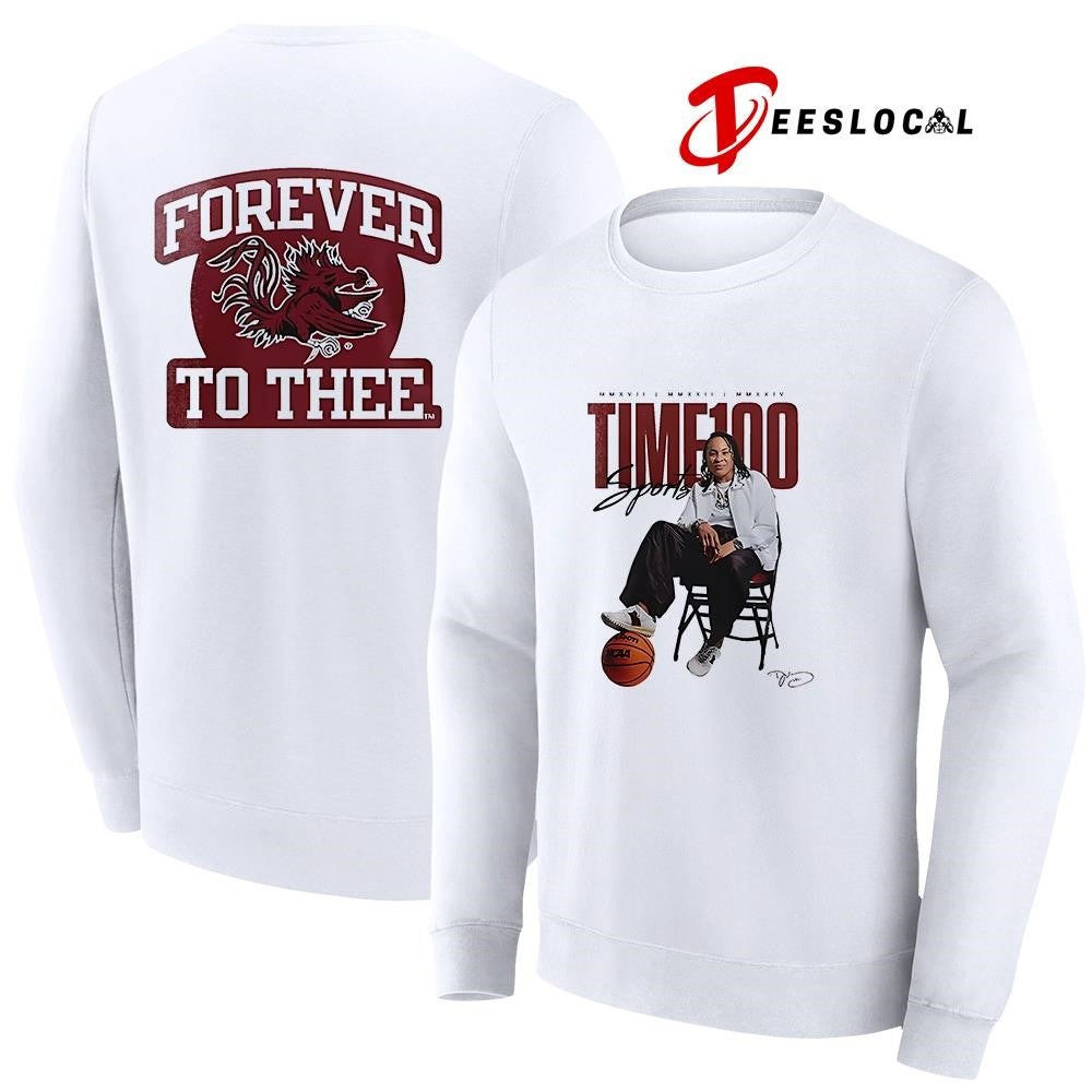 South Carolina Gamecocks x Dawn Staley TIME100 forever to thee signature shirt