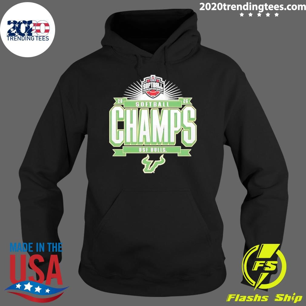 South Florida Bulls 2026 American Conference Softball Tournament Champions Shirt