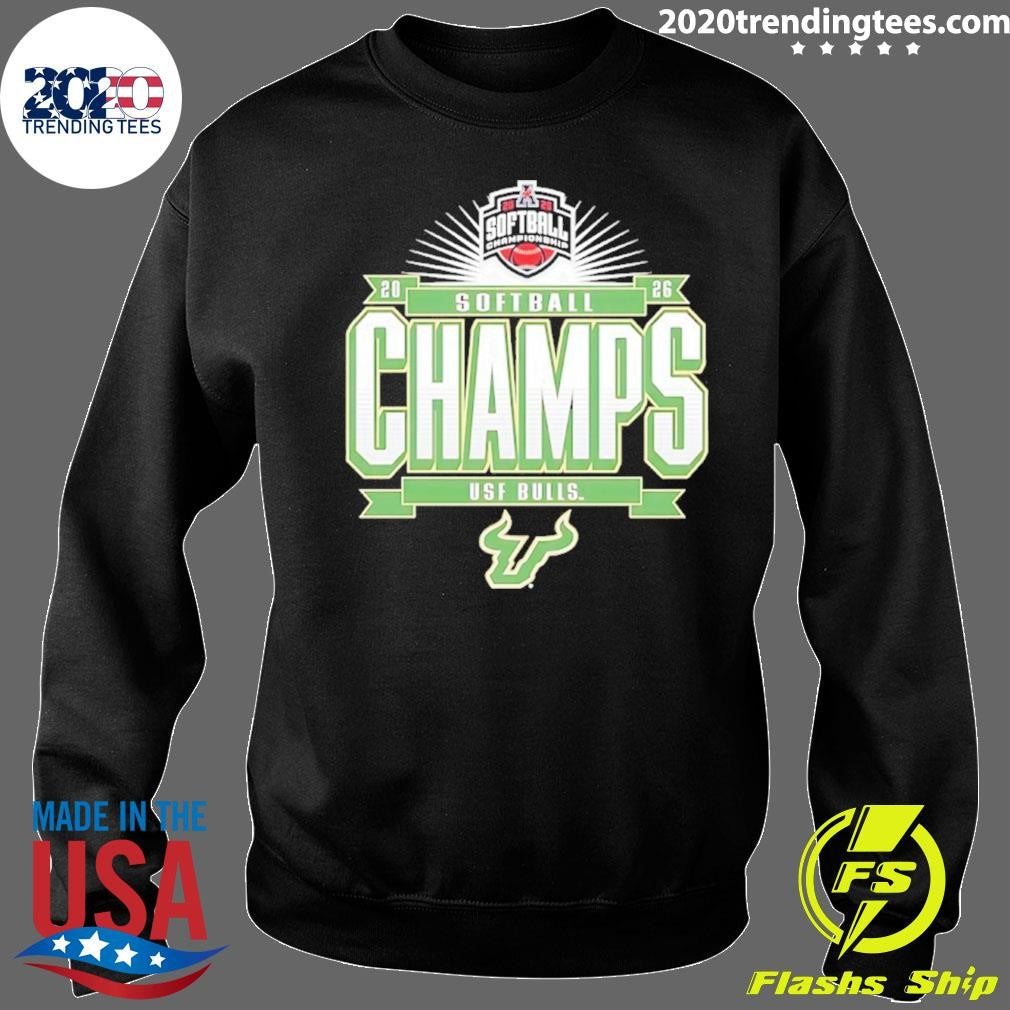South Florida Bulls 2026 American Conference Softball Tournament Champions Shirt