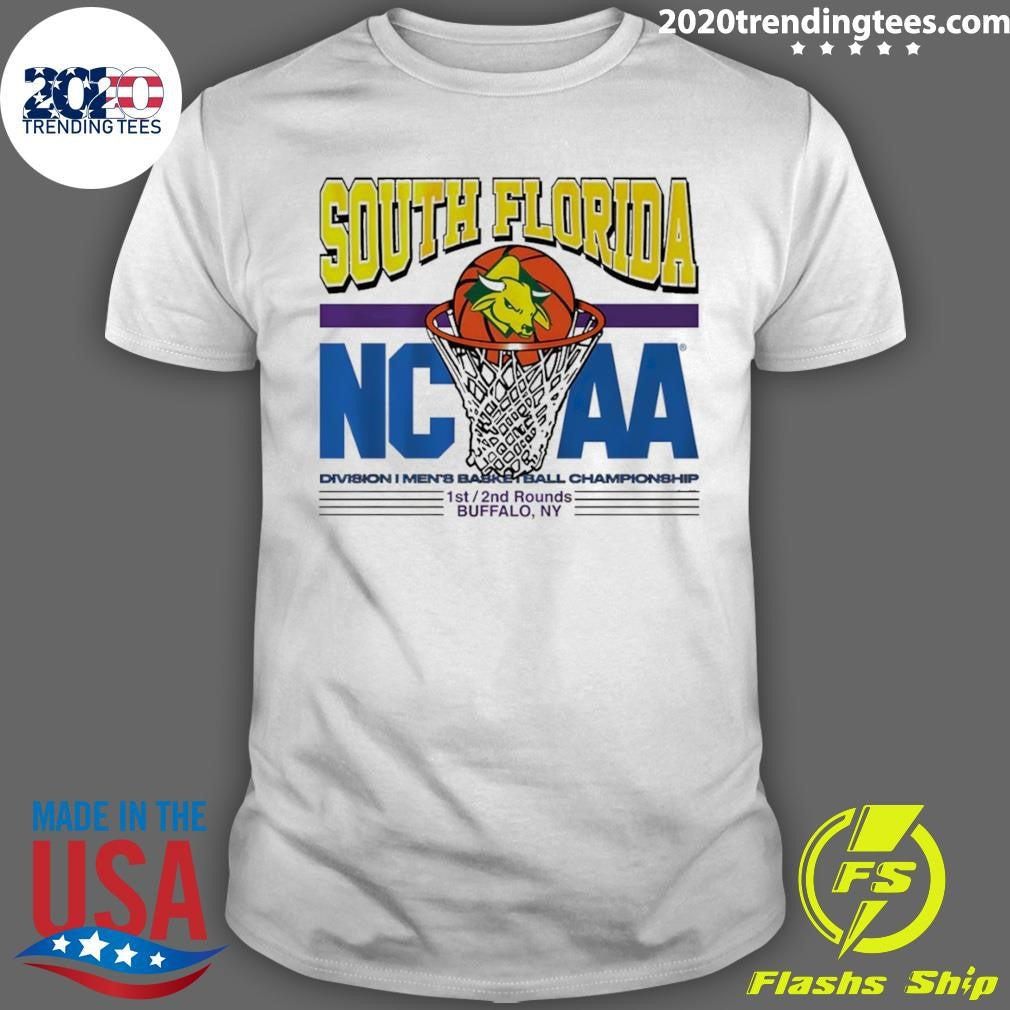 South Florida Bulls Men’s Basketball Division I 2026 Ncaa Tournament Shirt