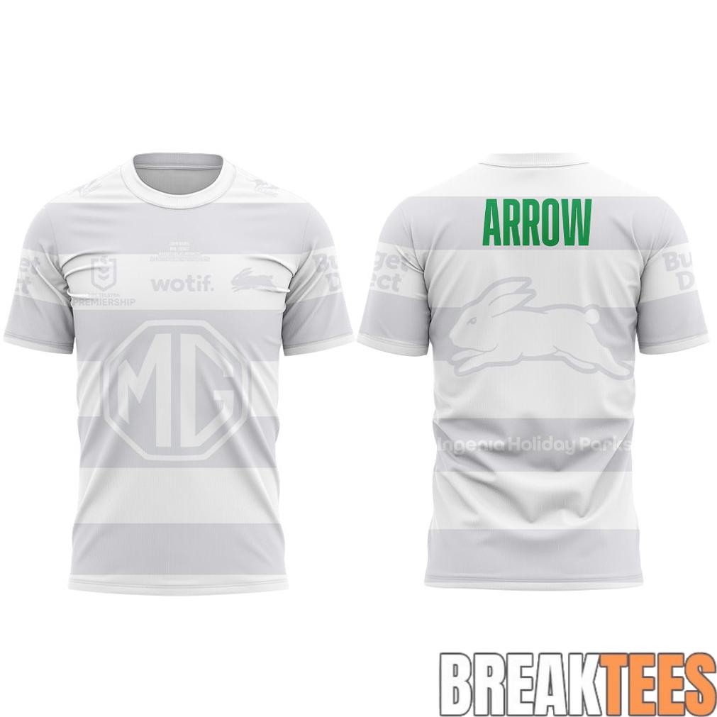 South Sydney Rabbitohs Arrow White 2026 T-Shirt