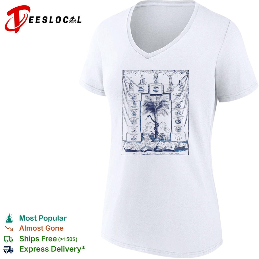 Southern Republic Built From the Ruins South Carolina Georgia Florida shirt
