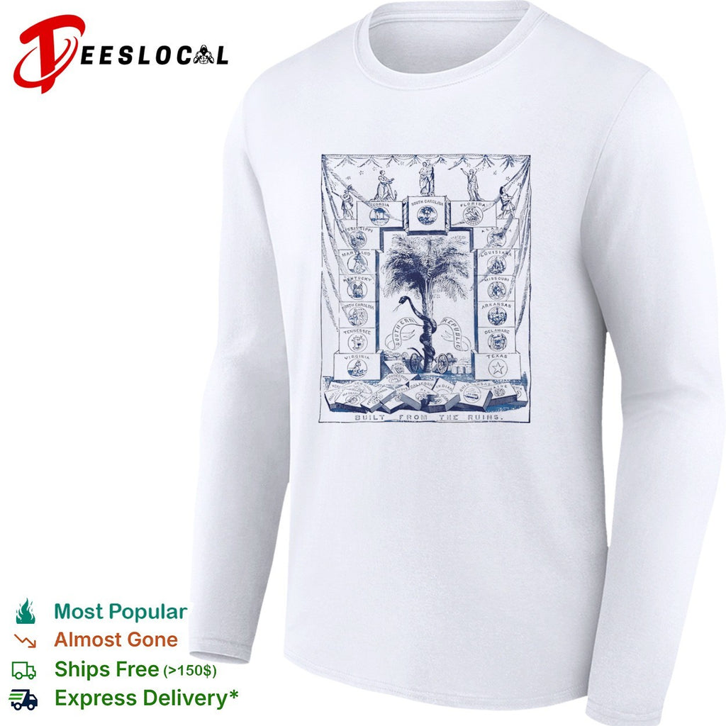 Southern Republic Built From the Ruins South Carolina Georgia Florida shirt