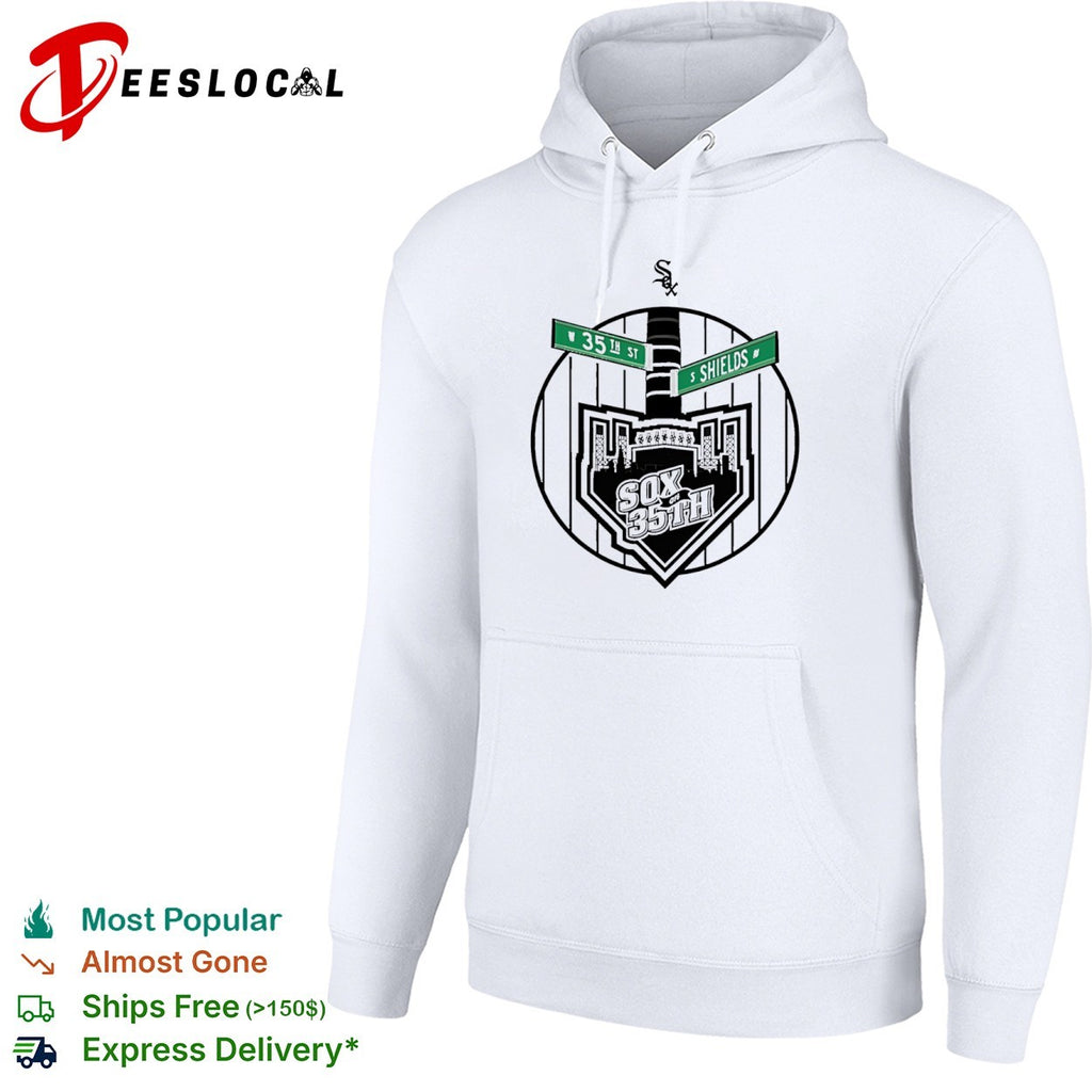 Sox on 35th W 35th St S Shields Av Chicago White Sox MLB Baseball Team Logo Shirt