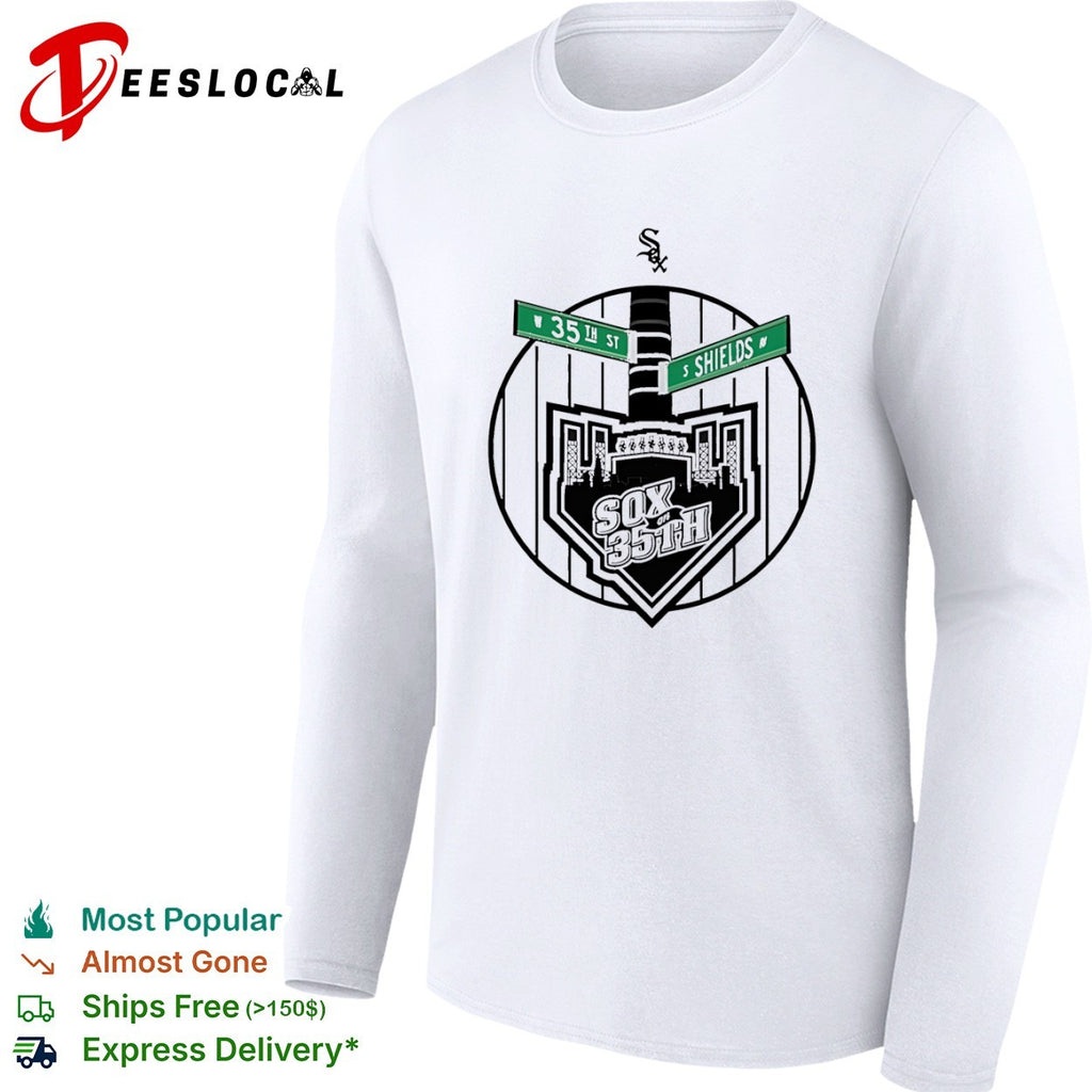 Sox on 35th W 35th St S Shields Av Chicago White Sox MLB Baseball Team Logo Shirt