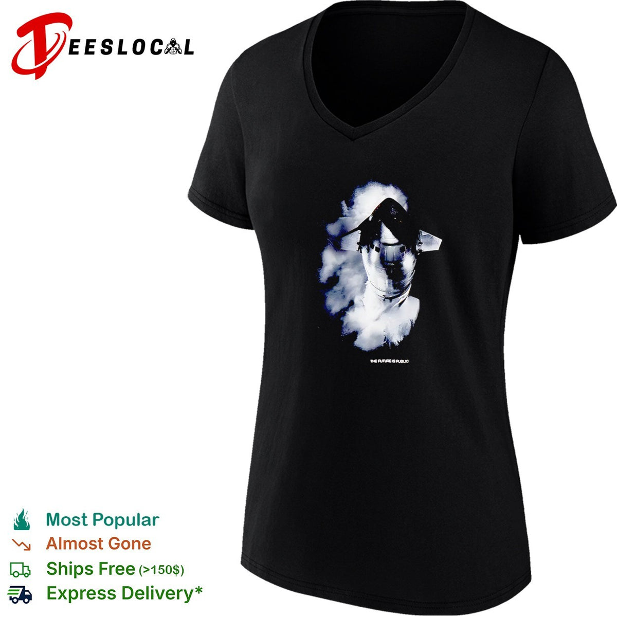 SpaceX Starship The Future is Public Aerospace Exploration Shirt