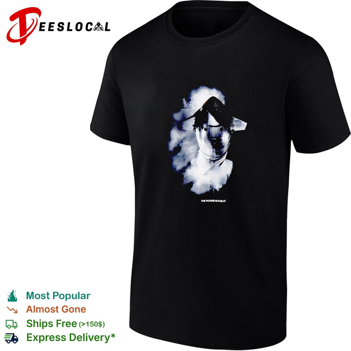 SpaceX Starship The Future is Public Aerospace Exploration Shirt