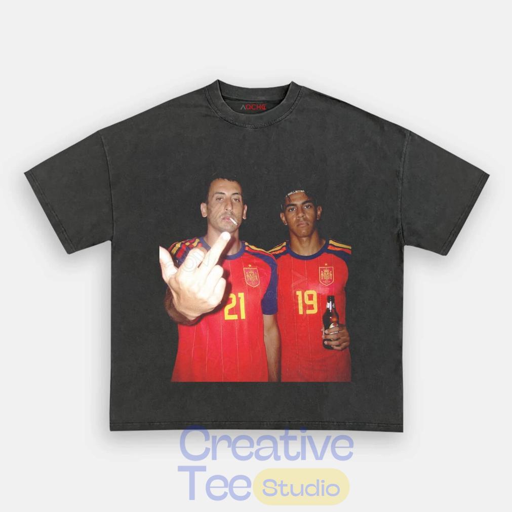 Spain Smoke Beer Football Culture Tee