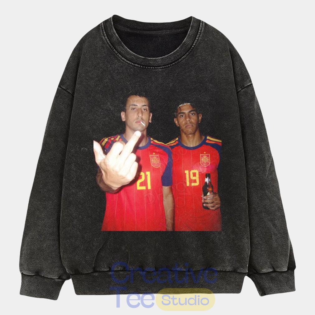 Spain Smoke Beer Football Culture Tee