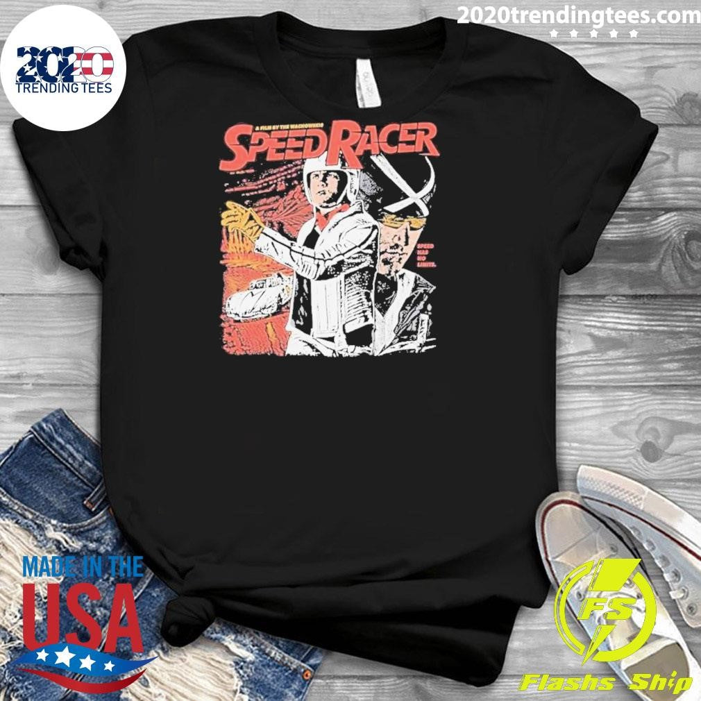 Speed Racer Wachowskis Film Vintage Mach 5 Racer X Shirt