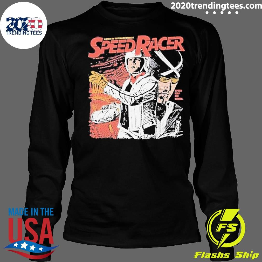 Speed Racer Wachowskis Film Vintage Mach 5 Racer X Shirt