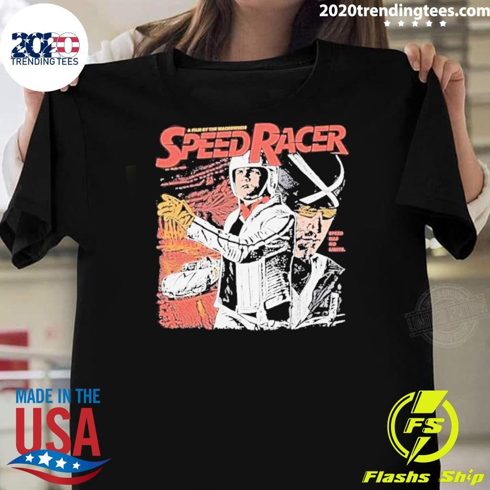 Speed Racer Wachowskis Film Vintage Mach 5 Racer X Shirt
