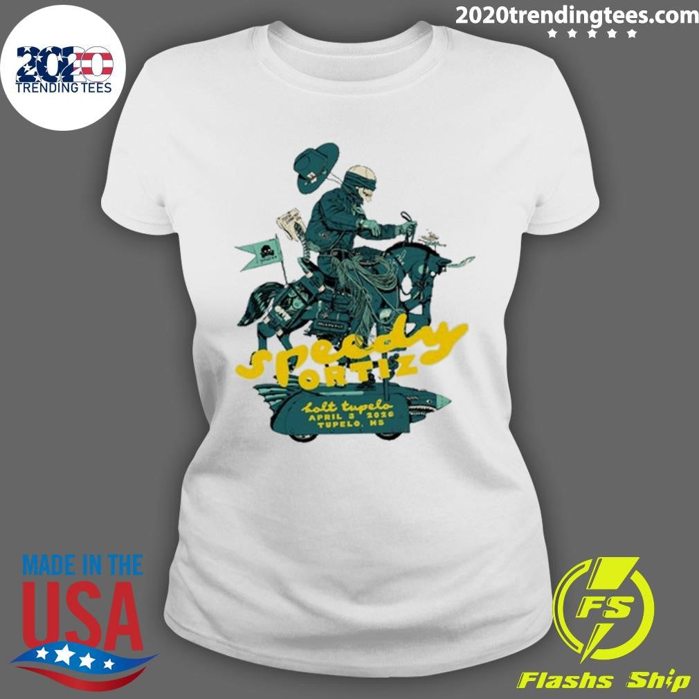 Speedy Ortiz concert Tupelo, Bolt Tupelo, April 03, 2026 Event Tee Shirt
