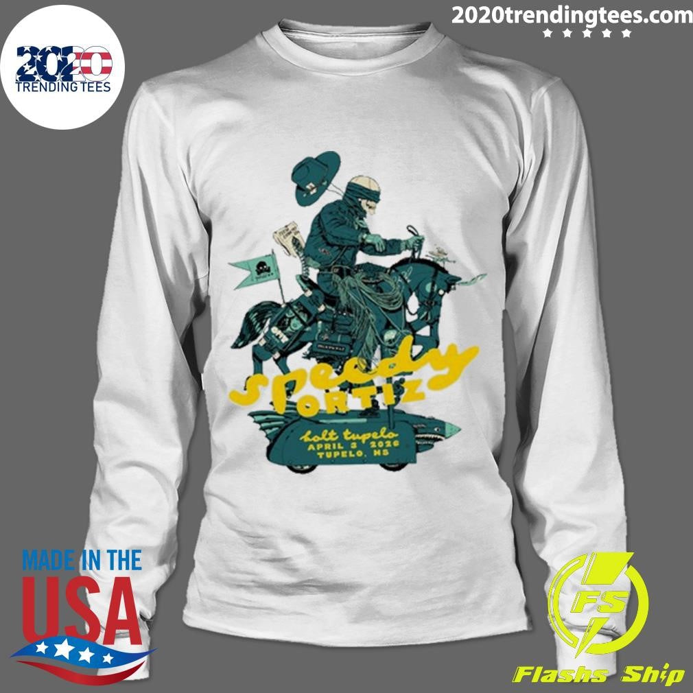 Speedy Ortiz concert Tupelo, Bolt Tupelo, April 03, 2026 Event Tee Shirt