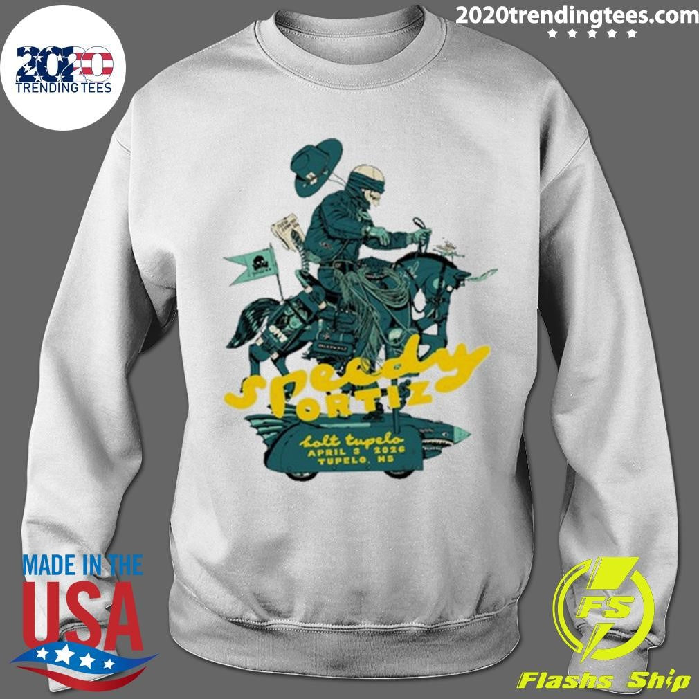 Speedy Ortiz concert Tupelo, Bolt Tupelo, April 03, 2026 Event Tee Shirt