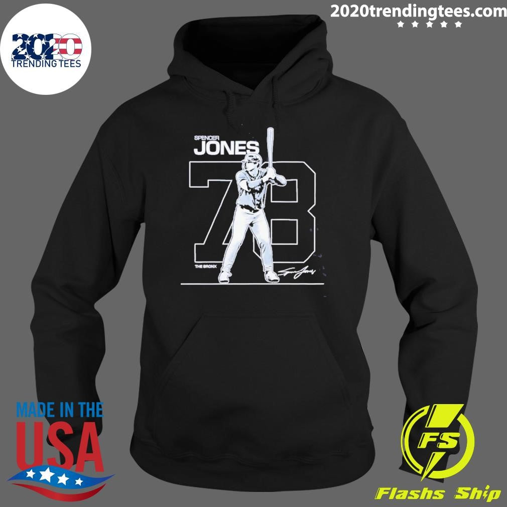 Spencer Jones Debut 78 New York Yankees Signature Shirt
