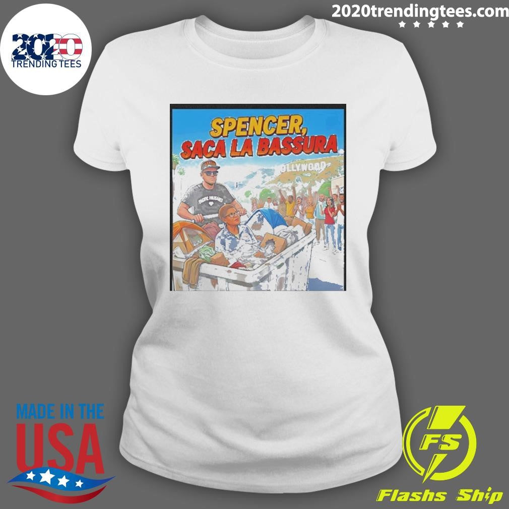Spencer Saca La Bassura Hollywood Cartoon Shirt
