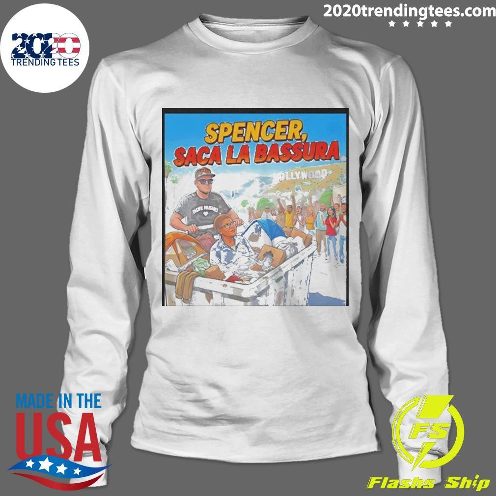 Spencer Saca La Bassura Hollywood Cartoon Shirt