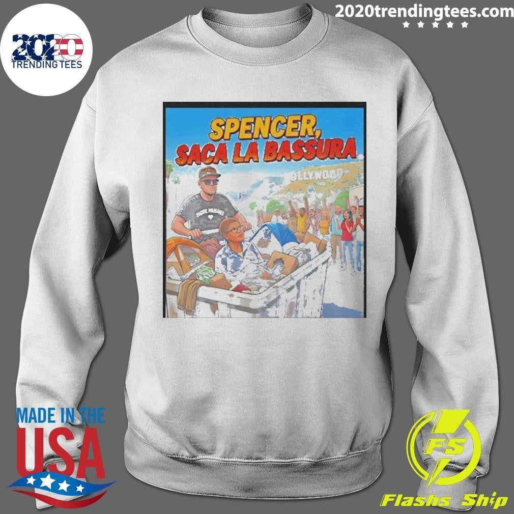 Spencer Saca La Bassura Hollywood Cartoon Shirt