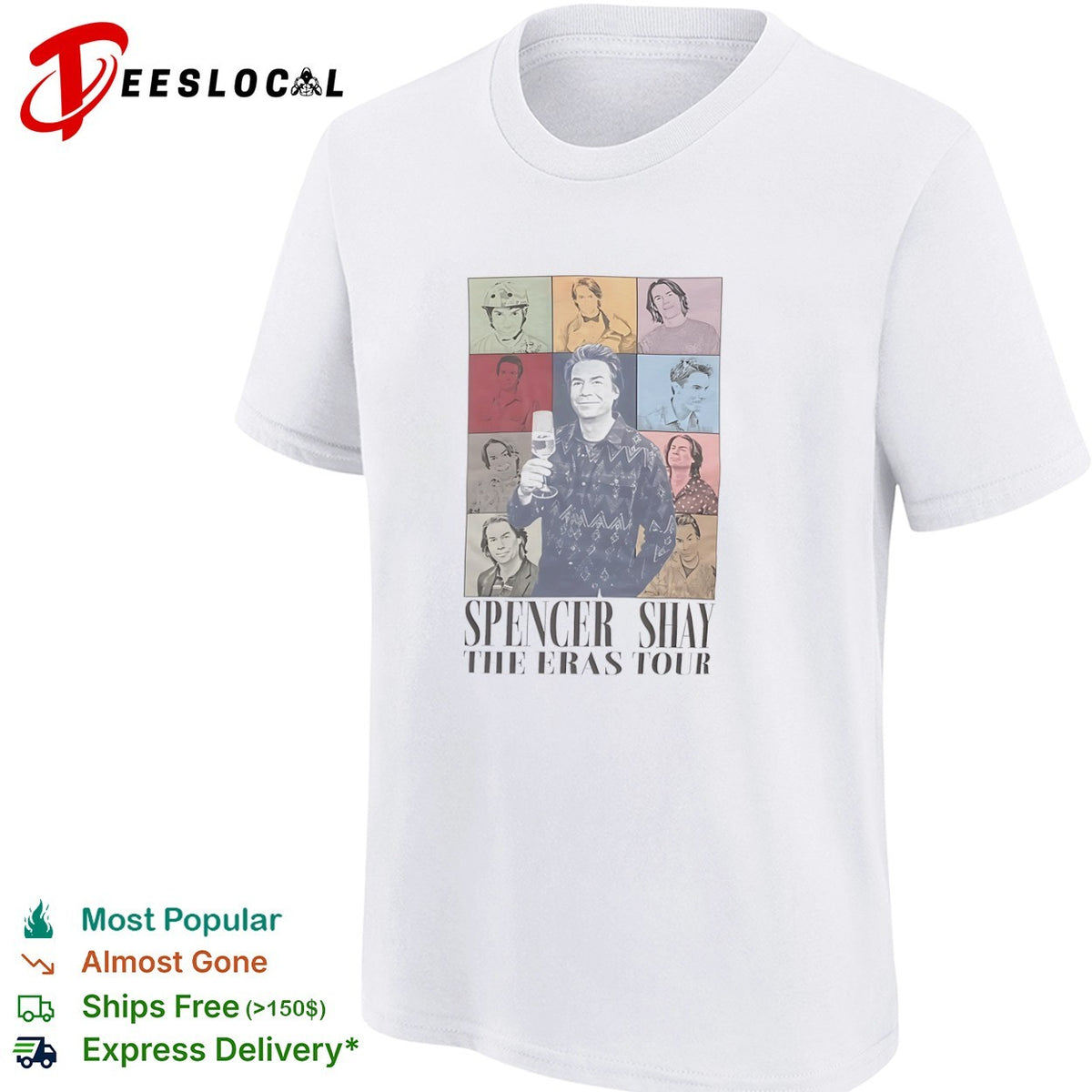 Spencer Shay The Eras Tour Shirt