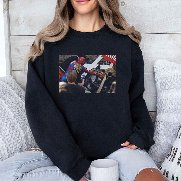 Spider-Man Vs Jake Lang rally Minneapolis T Shirt