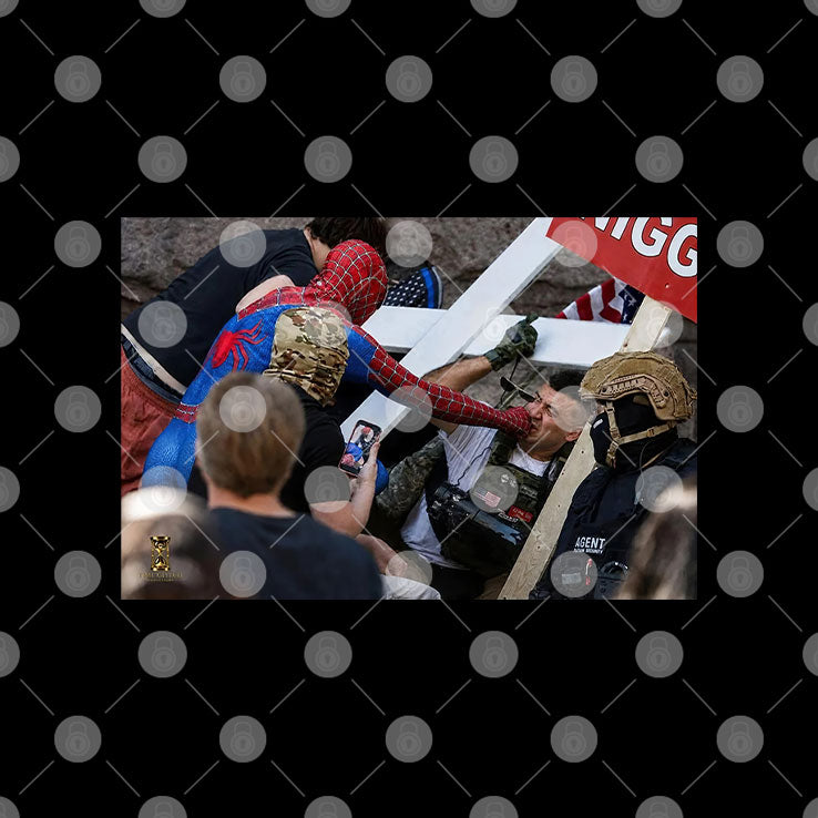 Spider-Man Vs Jake Lang rally Minneapolis T Shirt