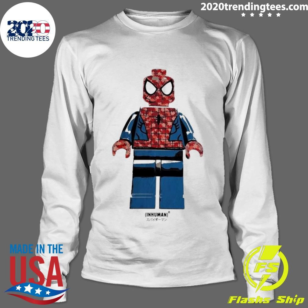 Spiderman Inhuman Building Block 2026 Tee Shirt