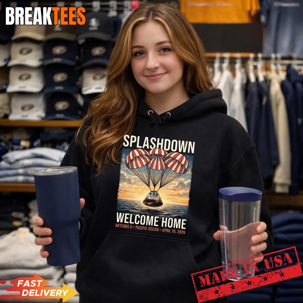 Splashdown Welcome Home Artemis Ii Pacific Ocean April 2026 Shirt