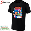 Splitframe Tokyo Ramen Arcade 100 IC Train Sakura Sushi Japanese Culture Shirt