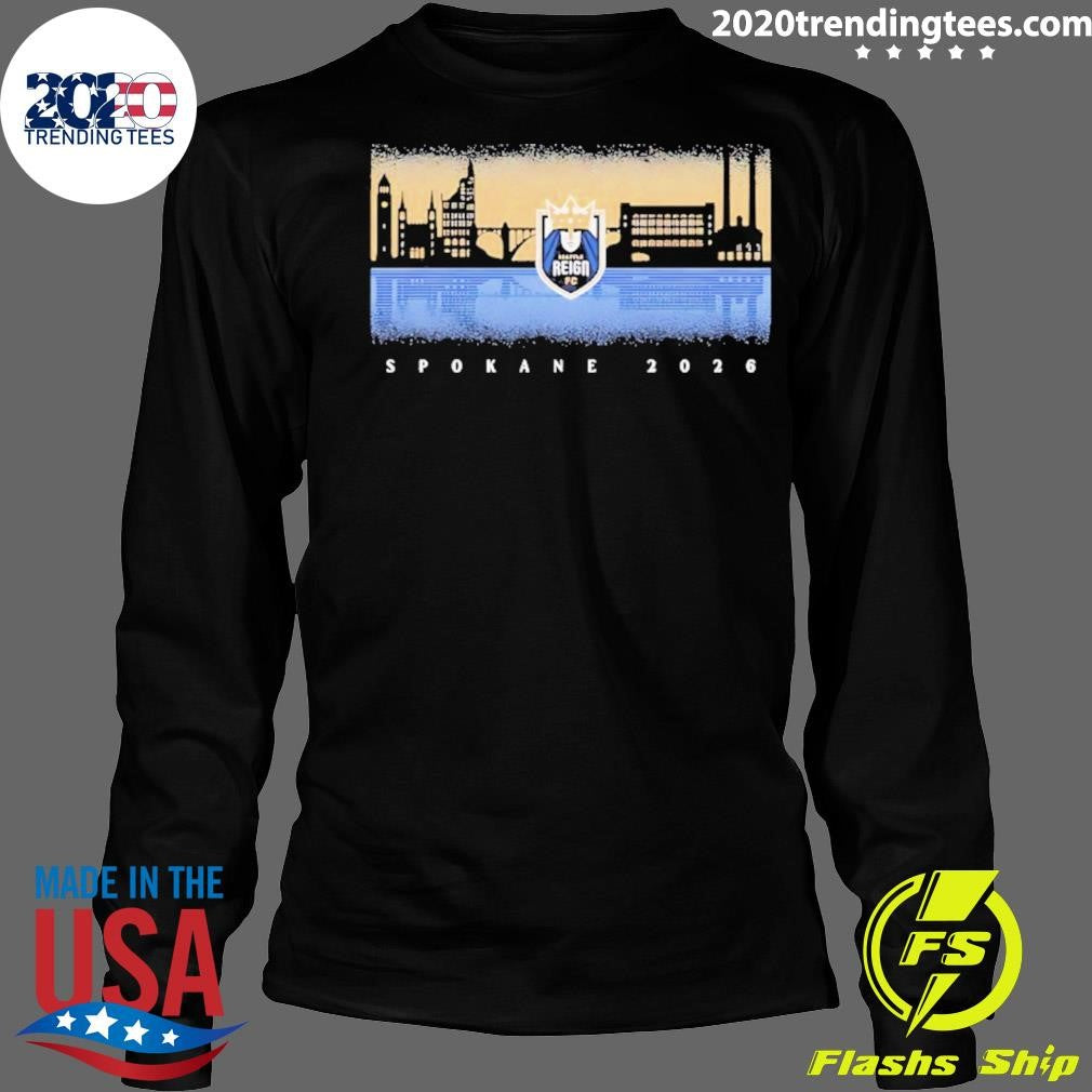 Spokane 2026 Seattle Reign Fc Shirt